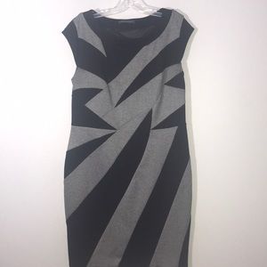 Black designed dress